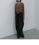 袖スリットカットＴＯＰＳ