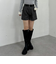 ベルト付ツイードショートパンツ