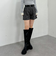 ベルト付ツイードショートパンツ