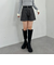 ベルト付ツイードショートパンツ
