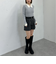 ベルト付ツイードショートパンツ