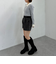 ベルト付ツイードショートパンツ