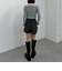 ベルト付ツイードショートパンツ