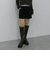 ベルト付ツイードショートパンツ