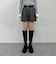ベルト付ツイードショートパンツ