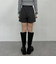 ベルト付ツイードショートパンツ