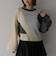 インターシャカラーブロックニットプルオーバー