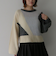 インターシャカラーブロックニットプルオーバー