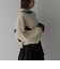 インターシャカラーブロックニットプルオーバー