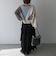インターシャカラーブロックニットプルオーバー