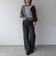 インターシャカラーブロックニットプルオーバー