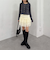 チェックアソートシフォンティアードミニスカート