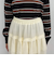 チェックアソートシフォンティアードミニスカート