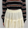 チェックアソートシフォンティアードミニスカート