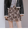 チェックアソートシフォンティアードミニスカート