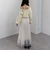 フェザーオフショルニット×チュールキャミワンピースＳＥＴ