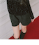フリンジツイードショートパンツ