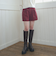 フリンジツイードショートパンツ