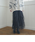 ラッフルチュールスカート