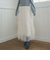 ラッフルチュールスカート