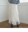 ラッフルチュールスカート