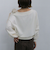 ベロアリボンタックオフショルスウェット