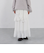 アシメシアーティアードプリーツスカート