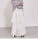 リンクルフリルティアードスカート
