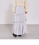 リンクルフリルティアードスカート