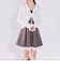 裾レイヤードミニキャミワンピース