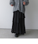プリーツティアードスカート／