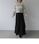 アシメラッフルティアードスカート／