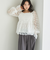 刺繍レース２ｗａｙオフショルブラウス