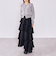 コットンライクフリルティアードスカート