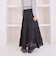 コットンレースティアードスカート