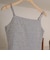 カップ付きハリヌキカットキャミソール