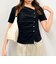 【ＯＮかわ】アシメタックボタンカットＴＯＰＳ　５Ｓ