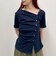 【ＯＮかわ】アシメタックボタンカットＴＯＰＳ　５Ｓ