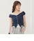 ハリヌキ２ｗａｙドロストカットＴＯＰＳ×ドットタンクＳＥＴ