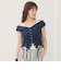 ハリヌキ２ｗａｙドロストカットＴＯＰＳ×ドットタンクＳＥＴ
