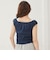 ハリヌキ２ｗａｙドロストカットＴＯＰＳ×ドットタンクＳＥＴ