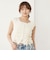 ハリヌキ２ｗａｙドロストカットＴＯＰＳ×ドットタンクＳＥＴ
