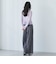 【ＯＮかわ】ウォッシャブル麻調スラックス