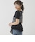 チェックアソートリボンビスチェ×ペプラムブラウスＴＥＥ　ＳＥＴ