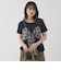 チェックアソートリボンビスチェ×ペプラムブラウスＴＥＥ　ＳＥＴ