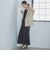 【ＯＮかわ】ウォッシャブルタックドロストキャミワンピース