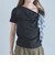 ２ｗａｙチェックシフォンリボンドレープカットＴＯＰＳ
