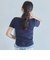 ２ｗａｙチェックシフォンリボンドレープカットＴＯＰＳ