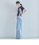 ２ｗａｙチェックシフォンリボンドレープカットＴＯＰＳ