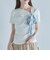 ２ｗａｙチェックシフォンリボンドレープカットＴＯＰＳ